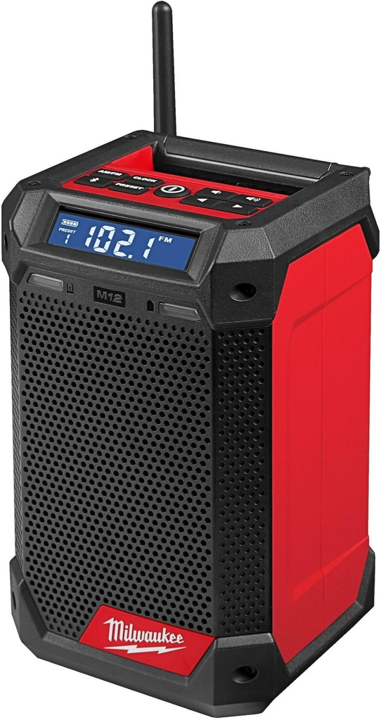 MILWAUKEE M12™ M12 RCDAB+-0 JOBSITE ACCU RADIO 4933472114