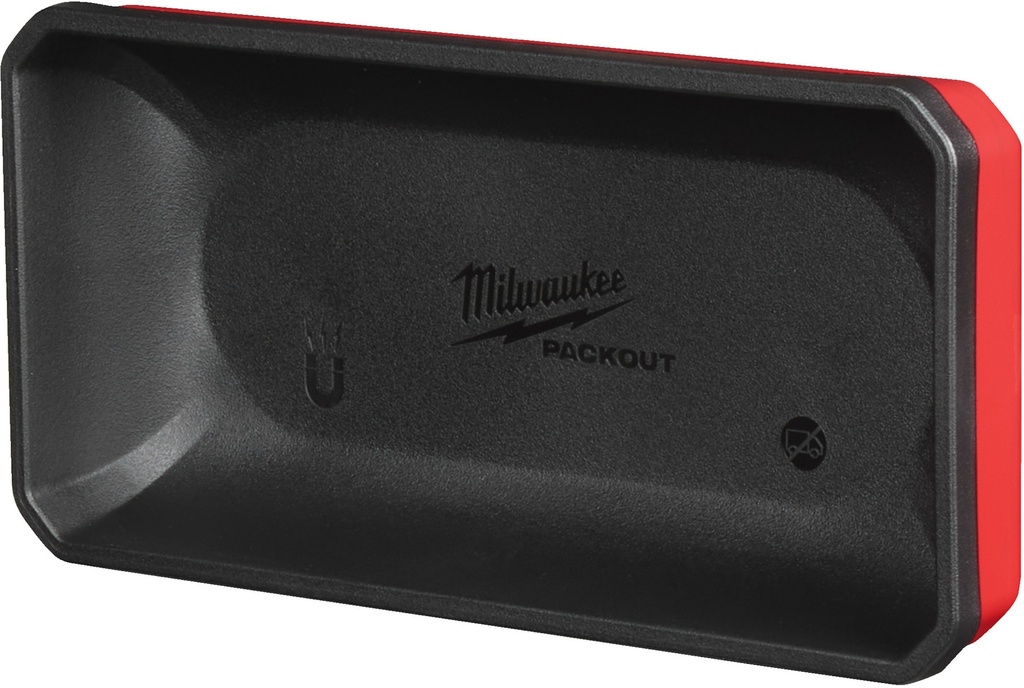 MILWAUKEE PACKOUT™ MAGNETIC BIN MAGNETISCH BAKJE 10x20cm 4932493381 (MOQ 6st)