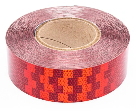[978001650] AVERY REFLECTERENDE TAPE VOOR HARDE ONDERGROND ROOD 50mtr
