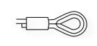 [963000805] AANGEPERST OOG+PUNTKOUS NG8 (op liftkabel Ø 6,5 mm) 460650000