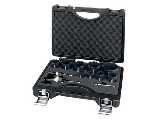 [128061300] GATZAGEN SET HSS-CO 8% BI-METAAL =A= 9 DLG - Ø 19-22-29-35-38-44-51-57-64