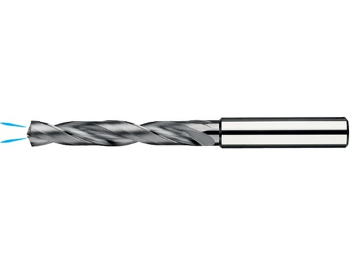[128063045] VHM-PHD COOLING CHANNEL DRILL 5XD 10.2 mm TiAIN 11.273.1020