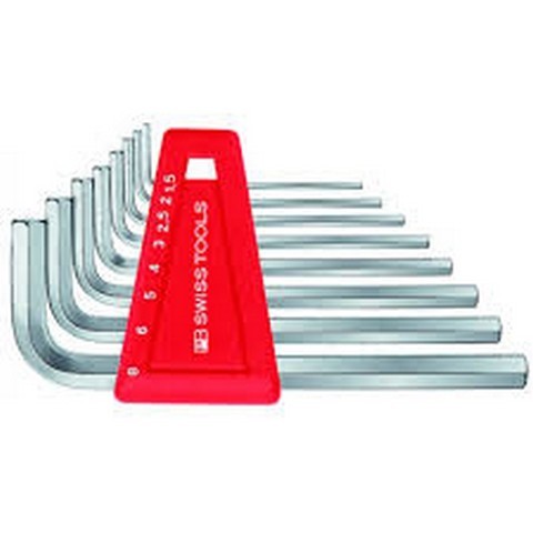 [130000125] PB HAAKSE STIFTSLEUTELSET 6-KANT  210-H10 1,5-10mm 9-dlg. KK