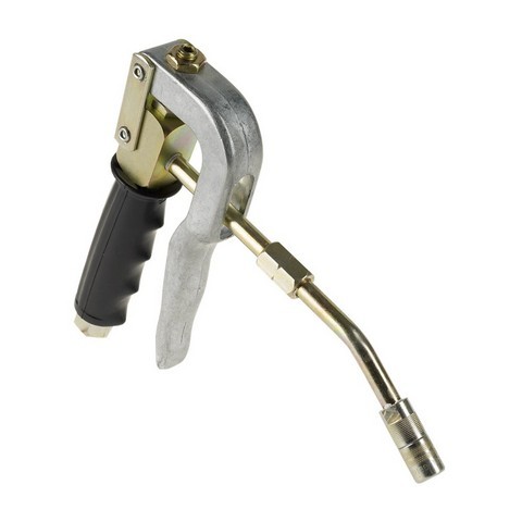 [134000320] GREASE SPRAY GUN DG-G 1/4" female 18-104 BENT NIPPLE DIN 71412