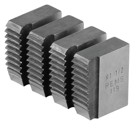 [136521072] SET of 4 THREAD CUTTINGS BSPT R 1.1/2" 521072