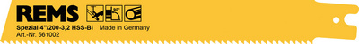 [136561002] PACK of 5 SPECIAL SAW BLADES UP TO 4" *A* 561002