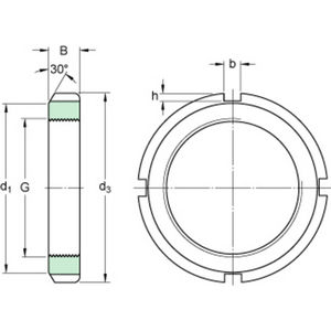[147001435] SKF BORGMOER KM 12AFMETING: 60x80x11mm (IDxODxW)