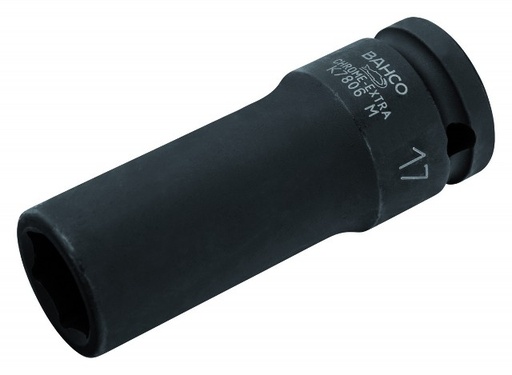 [154000035] BAHCO KRACHTDOP LANG 1/2" 6-KANT 27mm L=89mm K7806M-27