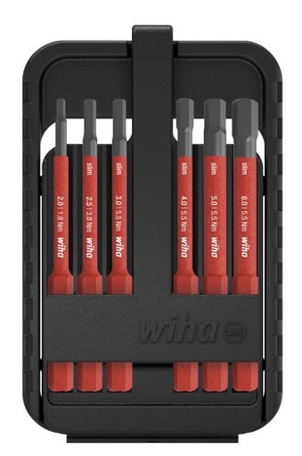 [166001005] SLIMBIT SET ELECTRIC 7PCS IN FLEX.BOX INBUS 43156