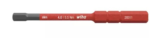 [166001515] WIHA SLIMBIT ELECTRIC INBUS 4mm 37225
