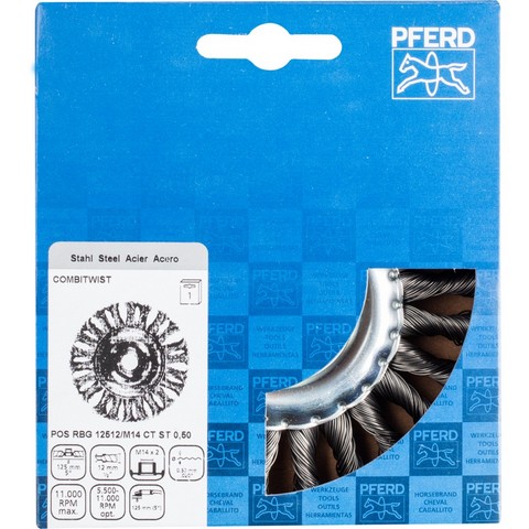 [171000510] ROT.BORSTEL RBG 125x12mm M14 CT ST 0,5mm 43303051 / 806821