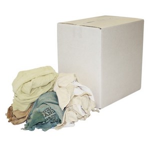 [173000035] DS. a 5 kg POETSLAPPEN BONT ZWAAR KATOEN SWEATSHIRTS