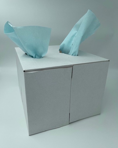 [173000175] DS A 200st POETSDOEK TURQ 42X30cm PLUISVRIJ, ZACHTE + STERKE ADSORP. DOEK