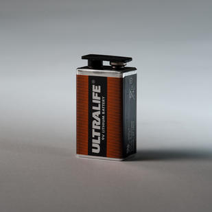 [177000215] ULTRALIFE BATTERIJ 9V BLOK LITHIUM BU6CR61