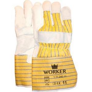 [179000265] PR.HANDSCHOENEN RUNDNERF GEVOERD M-11