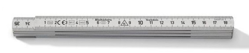 [196000025] RULER 1m ALUMINUM A59-1-06