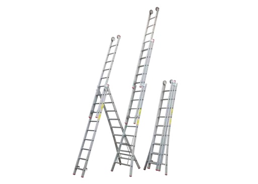 [223000155] LADDER SUPERPRO 3x10 SPORT WITH TOP ROLLER 2.75 / 6.25M