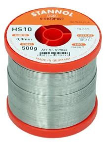[239000265] 500gr. SOLDERING WIRE Sn60/Pb40 HK 0.8mm