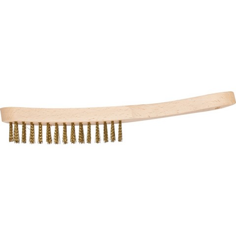 [250000005] 2-ROW BRASS HANDBRUSH