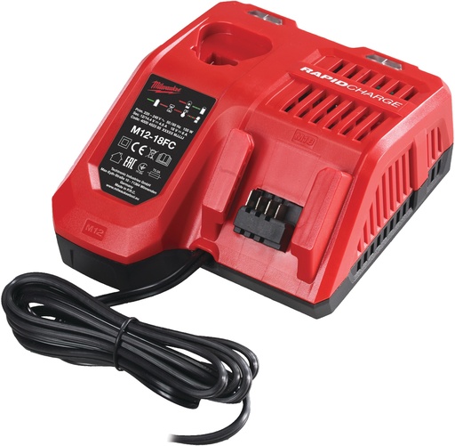 [260000190] MILWAUKEE BATTERY CHARGER M12-18 FC 6A 12-18V 4932451079