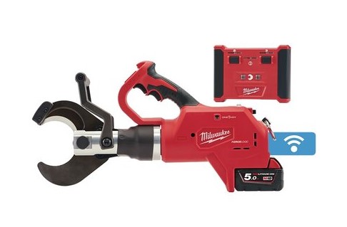 [260000875] MILWAUKE M18HCC75R-502C ACCUKABELKNIPPER MET 2XACCU 5,0AH EN LADER IN KOFFER