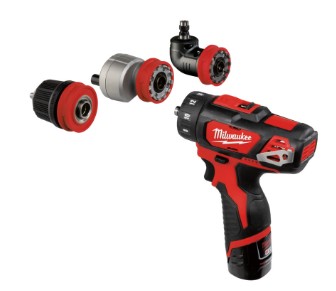 [260000930] MILWAUKEE M12 BDD KIT-202C BOORSCHR.MACH MET 2XACCU 2,0AH EN LADER IN KOFFER