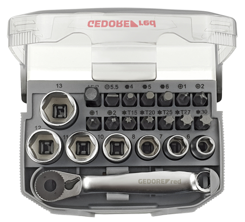 [306000090] DOPSL.-SET 1/4" SW 6-13mm + BITS, 23-D R49005023, 3300026 *A*