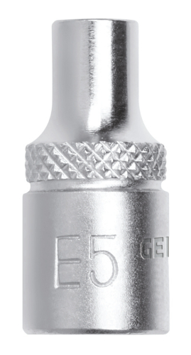 [306000325] SOCKET WRENCH 1/4", TX E5, L. 25mm R41200203, 3300102