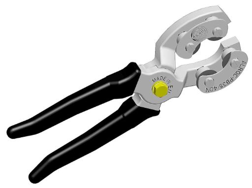 [914000085] PIJPSNIJTANG ALROC PB-3S-40N 40mm MES 4mm DIEP ZWART HANDVAT