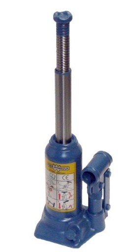 [914001160] POTKRIK 5-TON M/UITDR.SPINDEL S=250mm WEBER