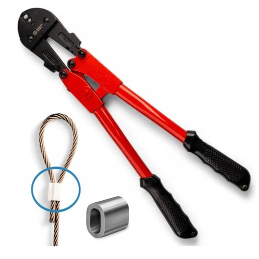 [914003015] KABELPERSTANG 18500TN T.B.V. ALU. PERSKLEMMEN 1,5-5mm L=610mm