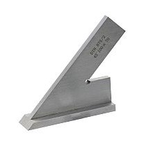 [914003990] PLAATWINKELHAAK 45GR MIB 200X130mm MET AANSLAG