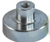 [914007160] MAGNET D=20mm WITH THREADED BUSHING INNER M4 NEODYMUM - PULLING FORCE 140N