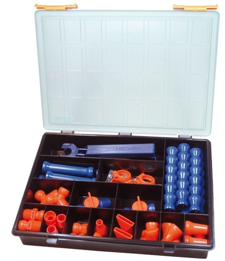 [918000130] LOC-LINE SERVICE SET 1/4" +RAACO CASE