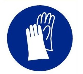 [972008480] VEL a 20 ST STICKERS HANDSCHOENEN VERPLAFM 20X20MM