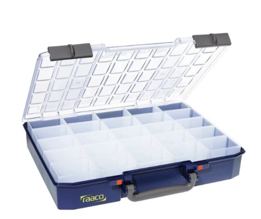 [974005890] RAACO ASSORTER CL80-25 BAKS BLAUW 79x413x330mm