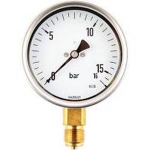 [976500430] MANOMETER 0-16 BAR DIAM.100mm 