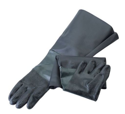 [978106130] PR. Blasting Gloves Extra Comfort Extra Long for Larger Cabins