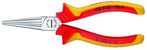 [001155210] GEDORE VDE ROUND BENDING PLIERS 8122-160 H 1552104