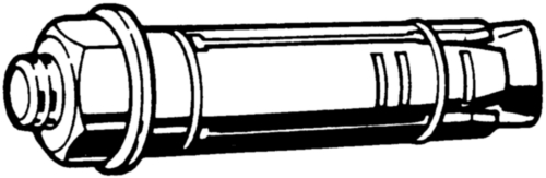 [040000170] Wedge bolt ELVZ sleeve M10X30 + nut