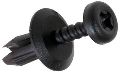 [042000740] SCREW NAIL PLASTIC PA 6.6 3008 BLACK