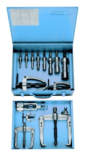 [089000675] BINNEN- EN BUITENTREKKER-SET 1.32/2 16-DLG IN KOFFER 8015340 12-70mm