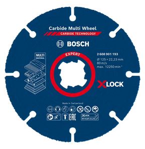 [067000140] CUTTING DISC EXPERT CARBIDE 125mm 2.608.902.375 MULTI MATERIALS