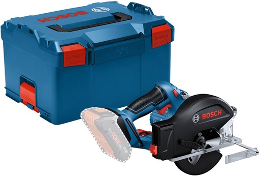 [065000235] BOSCH PRO GKM 18V-50 ACCU CIRKELZAAGMACHINE 'Metal' Zaagblad 136mm IN L-BOXX 06016B8001