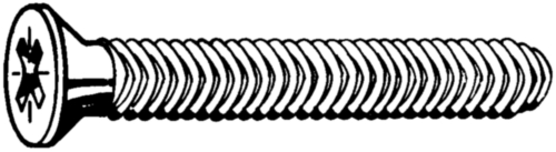 [045000060] SCHROEF VK PZD RVS M5x30 (ZELF DRAADVORMEND "TAP-TITE")