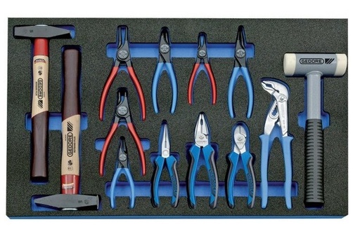 [089000670] GEDORE MODULE TANGENSET+HAMER 2005 CT4 8000 2016303 13-DLG.