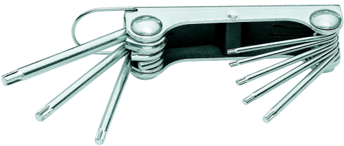 [089000710] ALLEN KEY set SCL 43 tx-80 8-piece TX9 - TX40 6346460
