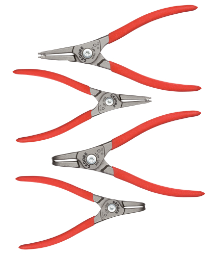 [089001010] GEDORE LOCKING RING PLIERS SET S 8000 AE AS 4-PIECES. 3041980