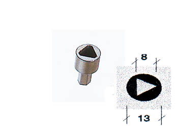 [113121529] BIT DRIEKANT 7mm 121529 V.121520 