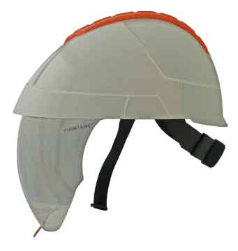 [113662542] KINRIEM TBV 662540 HELM WIT/ORANJE 66280202
